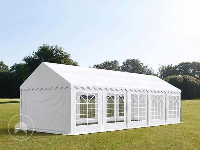 4×10 m Carpa para fiestas, PVC 700, blanco