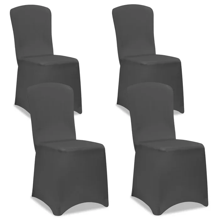4x Funda Silla Stretch Antracita