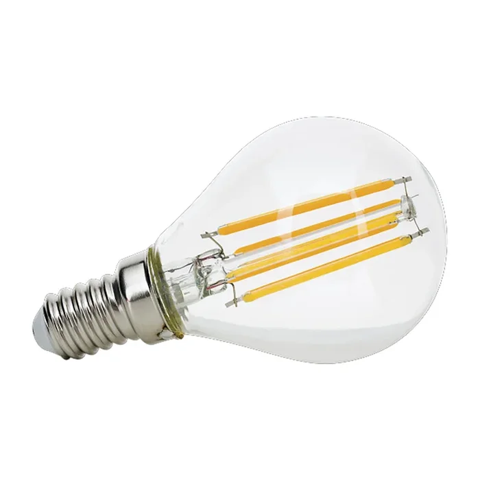 A gota LED E14 4,5W filamento 827 atenuable