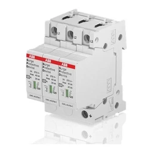 ABB 2CTB815710R1800 – Protector contra sobretensiones OVR T1-T2 3L 12,5-275S P QS 230V
