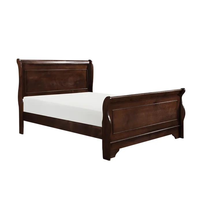 Abbeville Cherry King Sleigh Bed