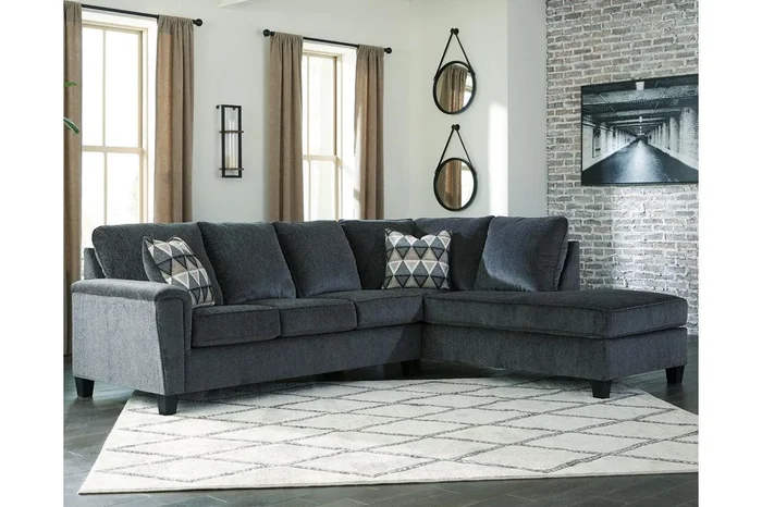 Abinger Smoke 2-Piece Right Arm Facing (RAF) Chaise Sectional