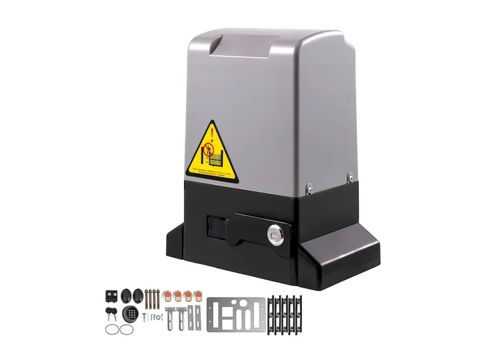 Abridor de Puerta Corrediza Automático SucceBuy, 1800 Kg, 4 Mandos A Distancia Y Control por Aplicación