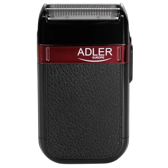 Adler AD2923 Afeitadora Eléctrica en Húmedo y Seco IPX 4 , 2 Cabezales de Láminas, Inalámbrica, Recargable, , Negro