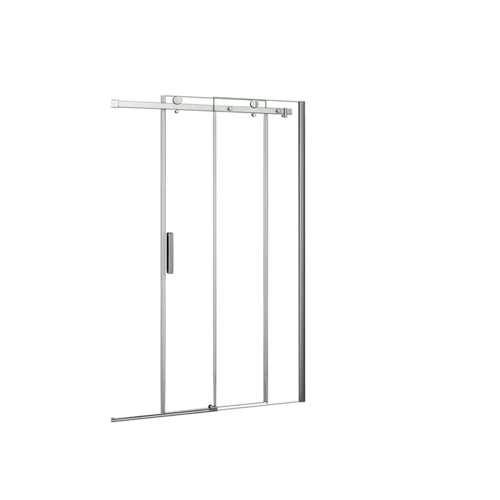 AICA Mampara de ducha corredera frontal,perfil cromado,vidrio 8mm antical,(960-1000)x1950mm