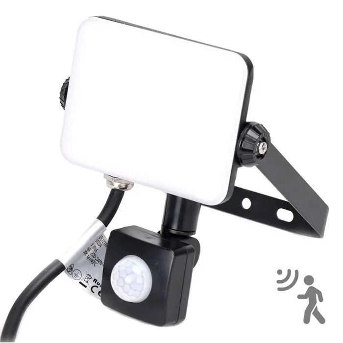 Aigostar – Proyector LED con sensor LED/20W/230V 4000K IP65 negro
