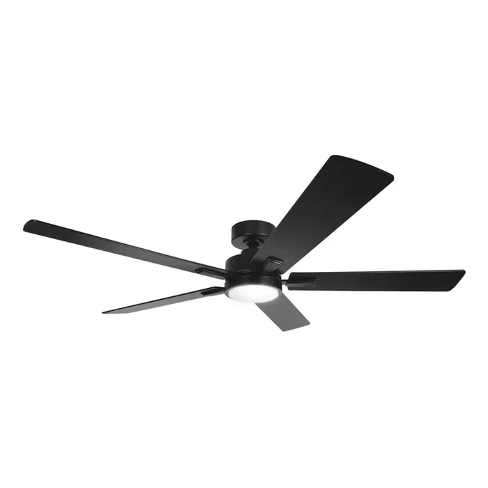 Aigostar – Ventilador de techo LED regulable LED/20W/230V 2700-6500K 132cm marrón + control remoto