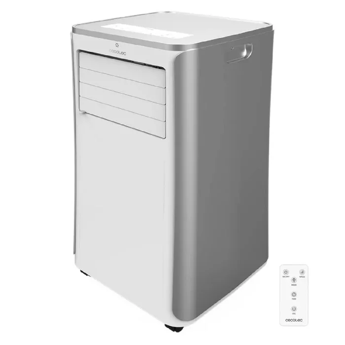 Aire Acondicionado Portátil con Mando a Distancia ForceClima 9100 Soundless. 9000 BTU Cecotec
