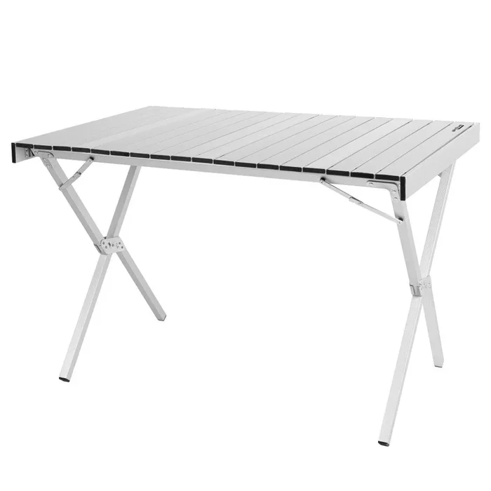 Aktive Mesa plegable camping aluminio antideslizante y desmontable c/bolsa