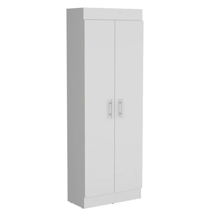 Alacena Nepal en melamina con 2 puertas y 5 estantes