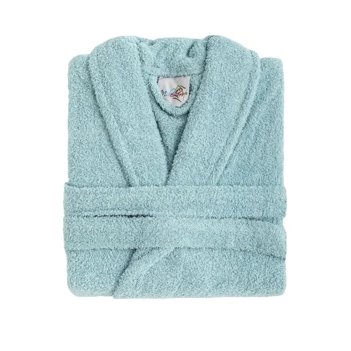 Albornoz Adulto Baño Rizo Aguamarina Talla XXL Donegal Collections