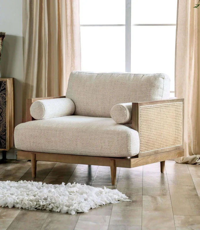 Alesund Light Oak/Beige Chair