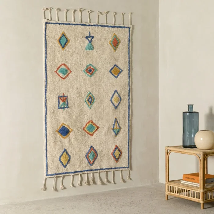 Alfombra 100×150 Elim Multicolor – Kenay Home