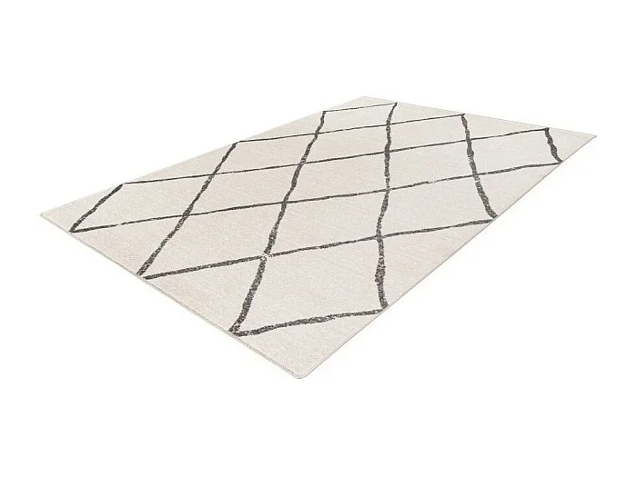 Alfombra 150x80cm, diseño A105R color Marfil – Confort y elegancia para su interior.