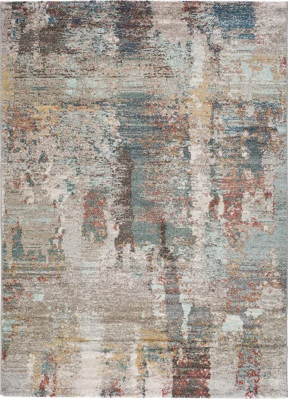 Alfombra abstracta multicolor AMIRA, 140×200 cm – ATTICGO