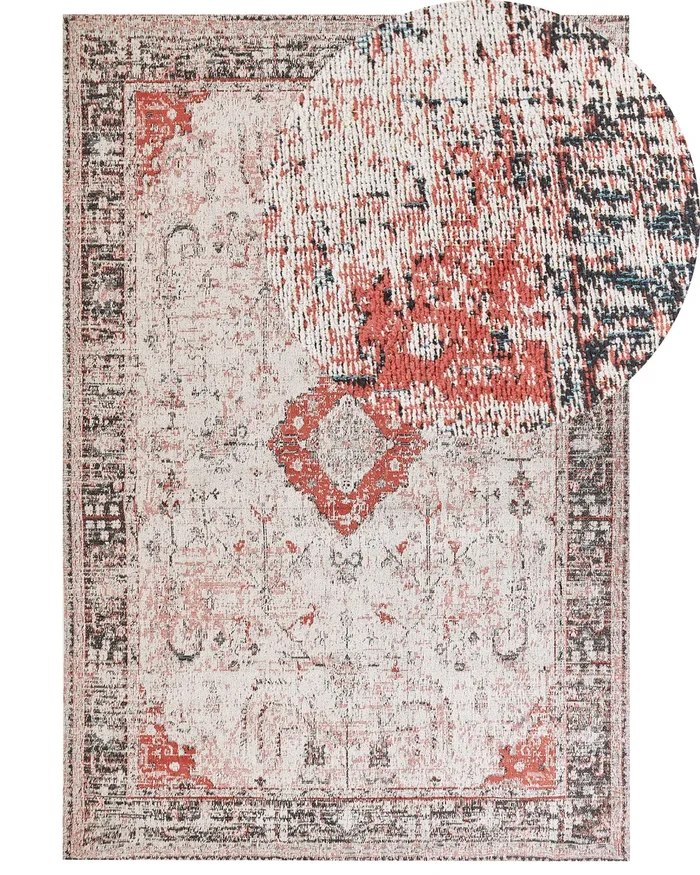 Alfombra ATTERA Beige 200 x 300 cm Algodón