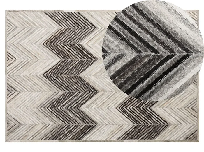 Alfombra AYTEPE Gris 140 x 200 cm Piel
