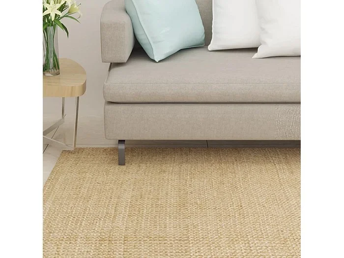 Alfombra de sisal natural 100×200 cm