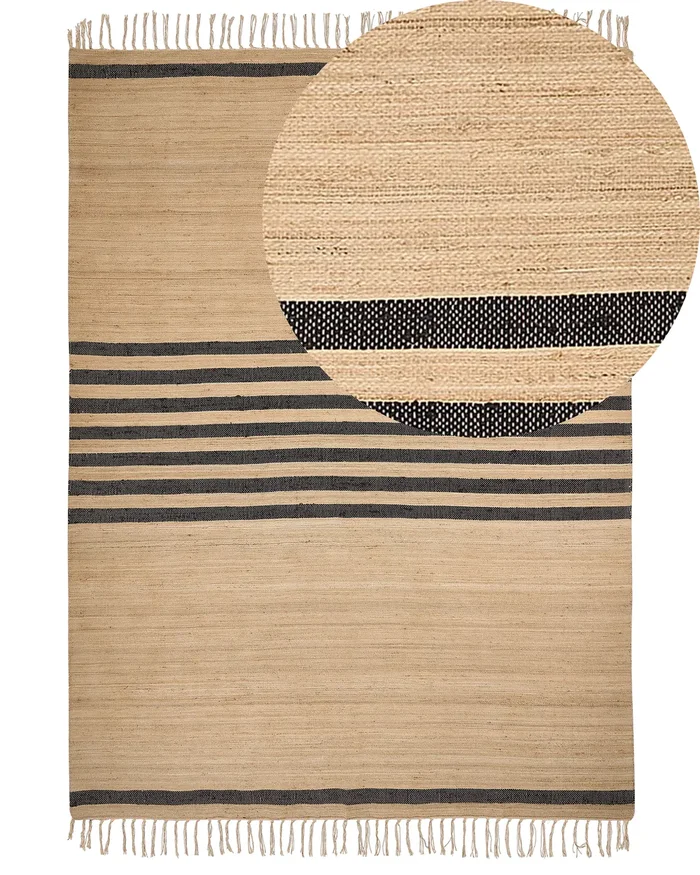 Alfombra ERICEK Beige 200 x 300 cm Yute