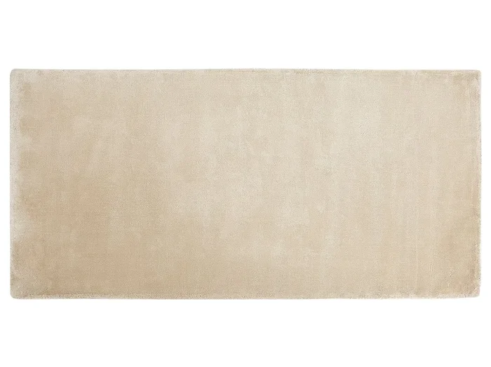 Alfombra GESI II Beige 80 x 150 cm Viscosa