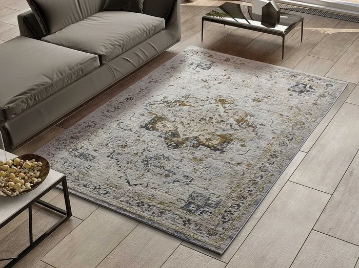 Alfombra interior – vintage – multicolor – 134 x 200 cm – SPRINGS