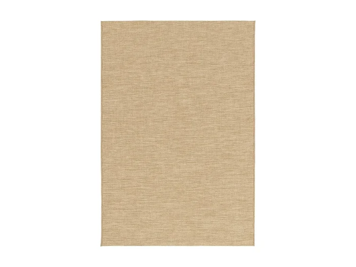 Alfombra interior/exterior efecto yute color natural