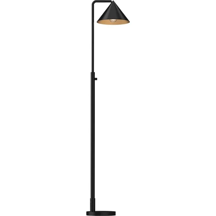 Alora Mood – Lámpara de pie REMYCK 1xE27/60W/230V negra