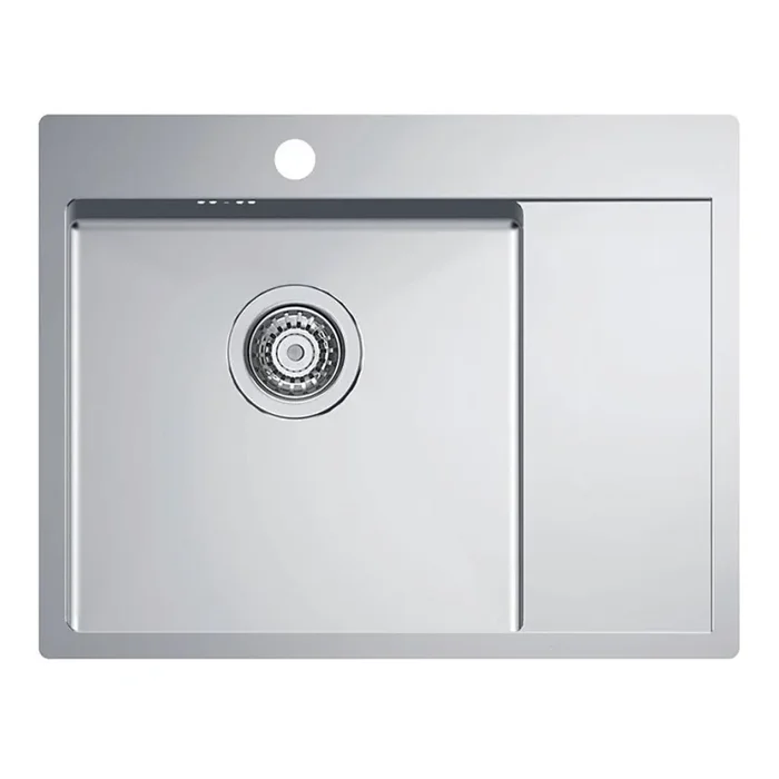 ALVEUS 1124383 – Fregadero de cocina QUARTO 61,5×48 cm satén