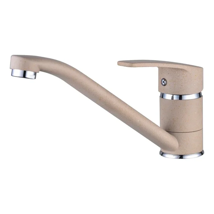 ALVEUS 1130435 – Grifo de fregadero NINA 13,5 cm granito/beige