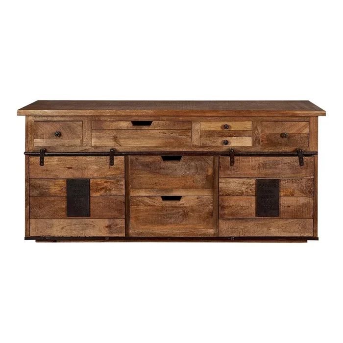 Aparador industrial de madera de mango Oasis Vintahome
