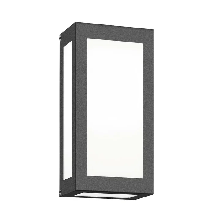 Aplique de exterior Aqua Rain, antracita