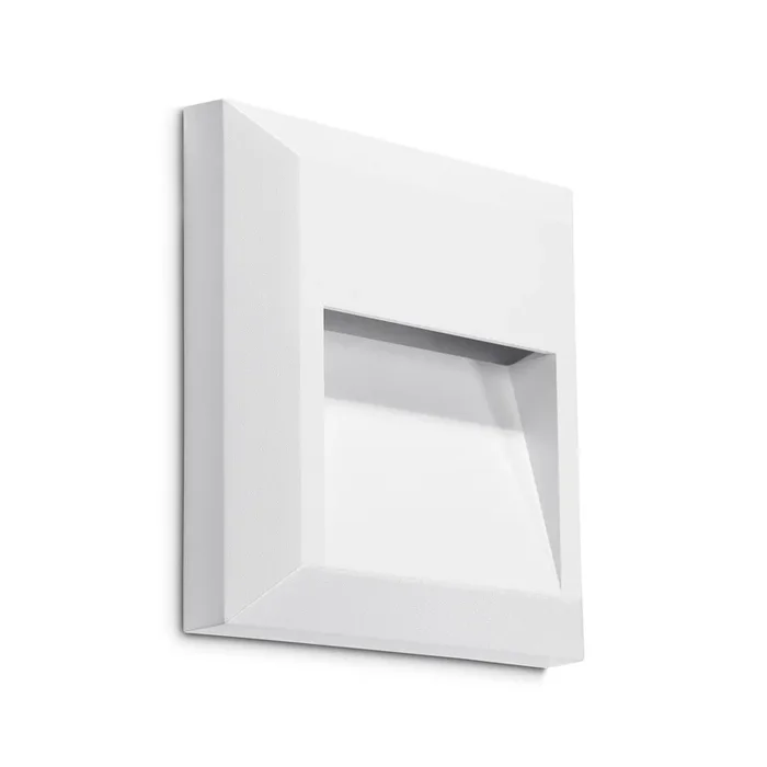 Aplique de exterior LED cuadrado Kössel