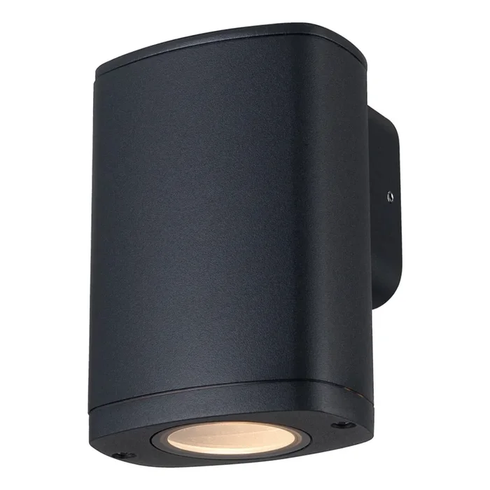 Aplique de exterior ZEVI 1xGU10/10W/230V IP54 negro
