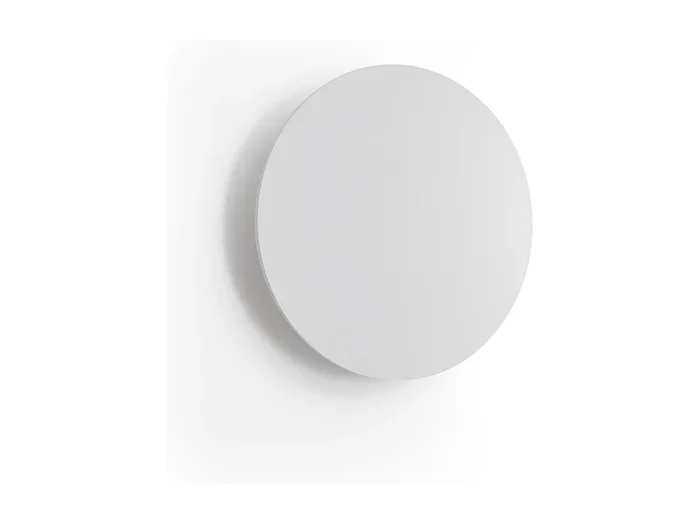 Aplique de pared CIRCULAR estilo moderno y versátil – D.ø40 cm – LED SMD 28W – 3020lm y 3k – aluminio y blanco