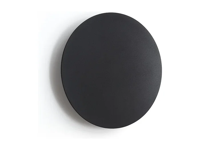 Aplique de pared CIRCULAR estilo moderno y versátil – D.ø50 cm – LED SMD 40W – 4040lm y 3k – aluminio y negro