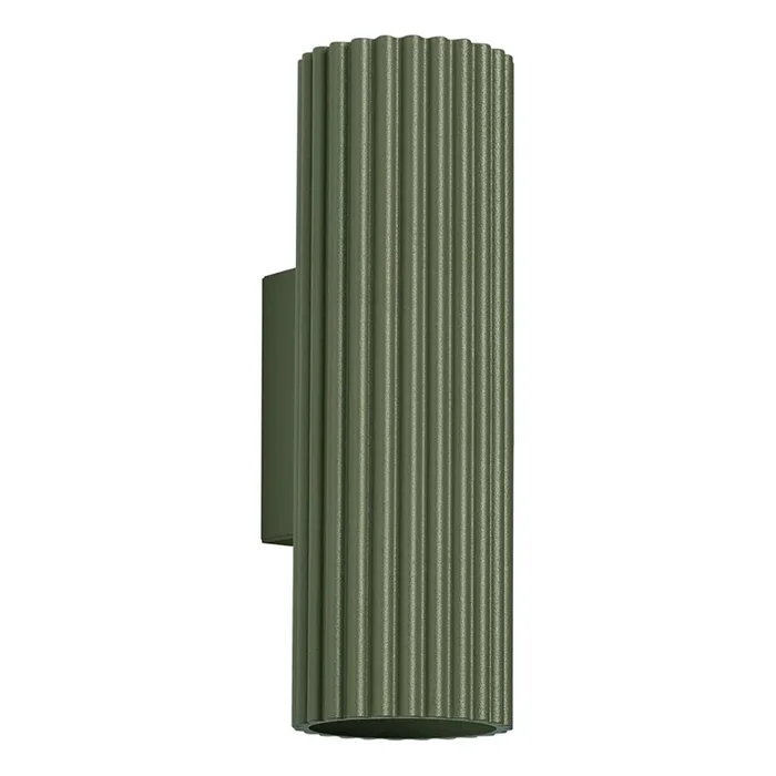 Aplique KARBON 2xGU10/10W/230V verde