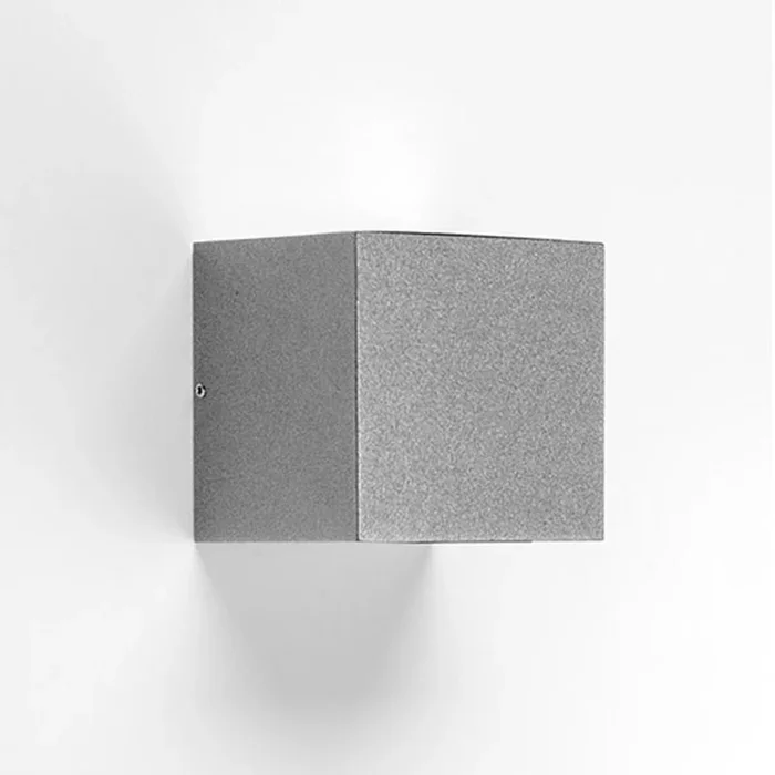 Aplique LED 303354 en gris, 1WB 3.000K
