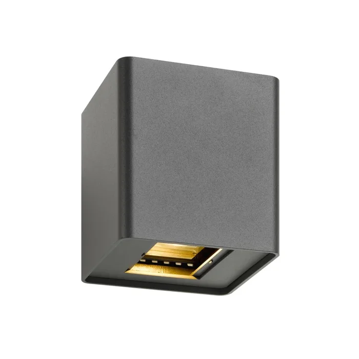 Aplique LED de exterior 5030 up/down grafito