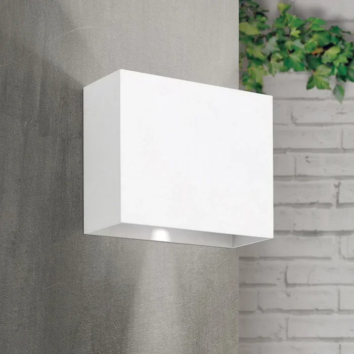 Aplique LED de exterior Acento, blanco