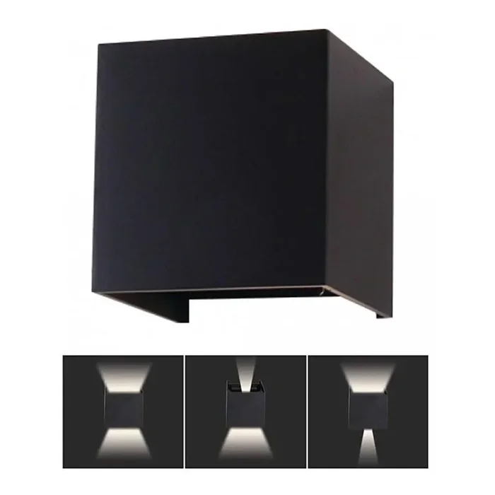 Aplique LED de exterior LED/11W/230V 3000K IP65 negro