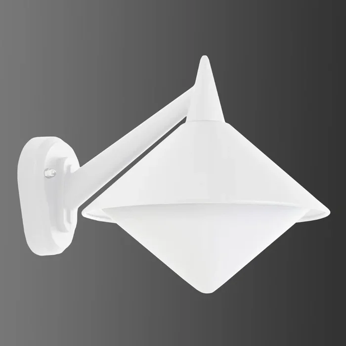 Aplique para exterior blanco Liara – resistente al agua salada