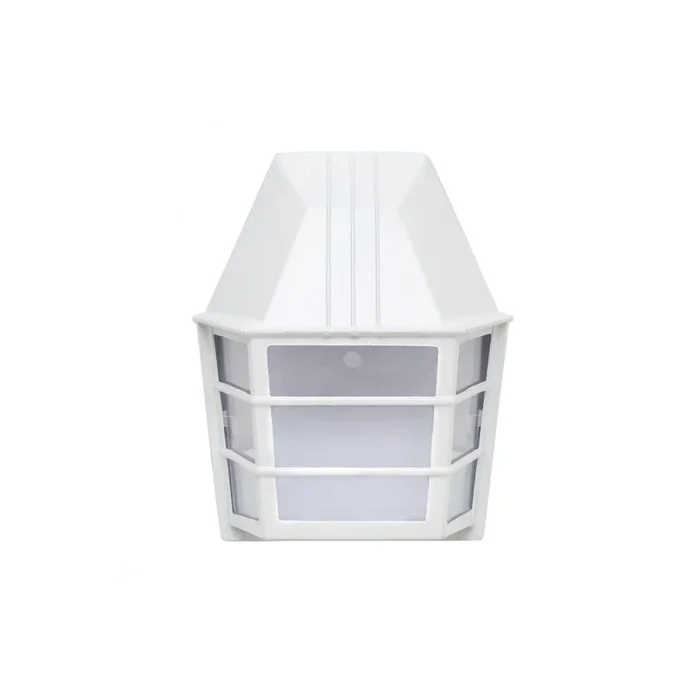 aplique pared metal color blanco serie lavanda 19.5cm