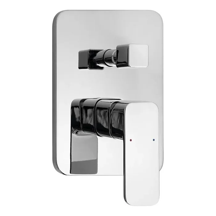 Aqualine – Grifo de ducha para instalación empotrada FACTOR cromo brillante