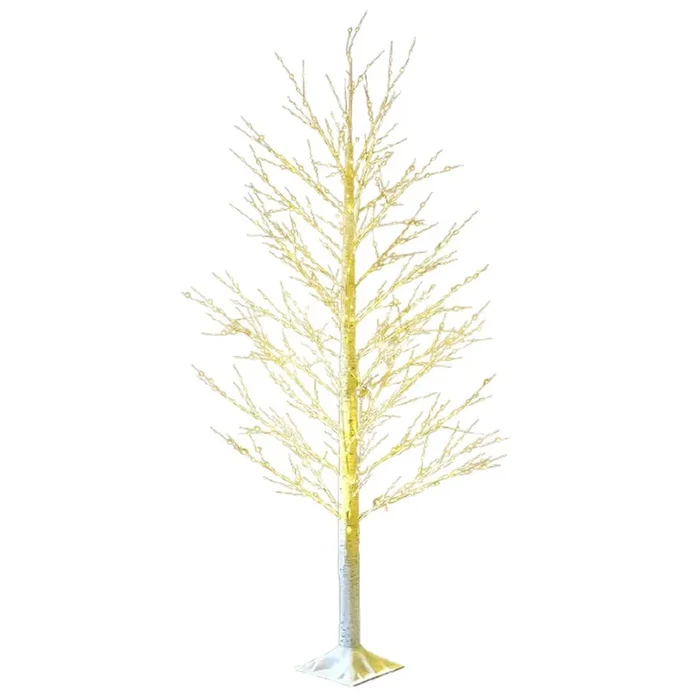 Árbol de Navidad Home ESPRIT Blanco Metal 22 x 22 x 180 cm