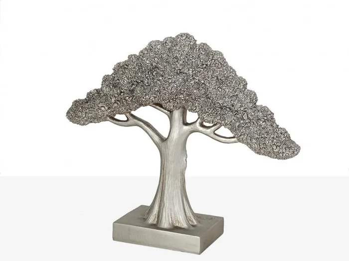 Arbol Resina Plateado