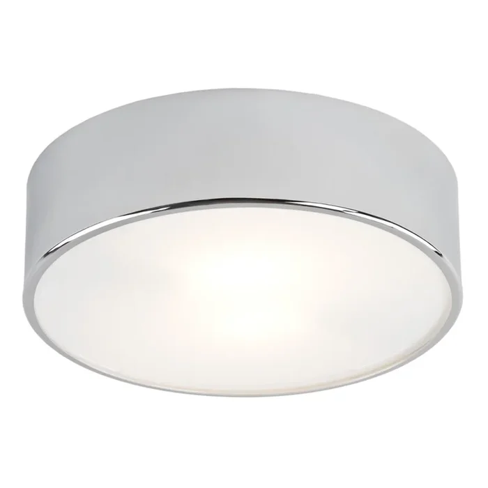 Argon 3083 – Lámpara de techo DARLING 2xE27/15W/230V diámetro 25 cm plata