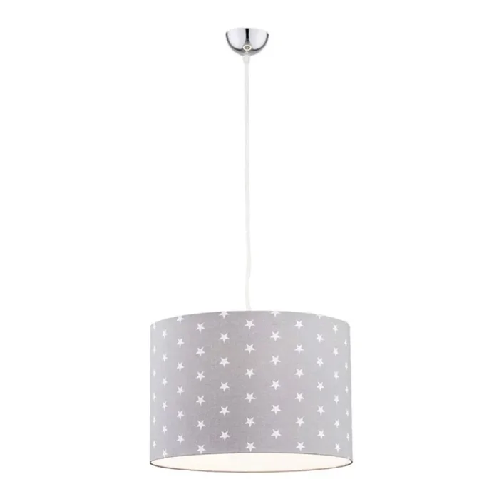 Argon 4134 – Lámpara colgante MAGIC 1xE27/15W/230V gris/blanco