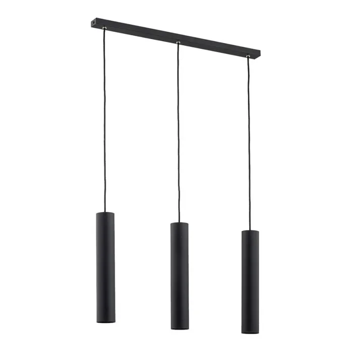 Argon 6112 – Lámpara colgante GOMERA 3xGU10/5W/230V negro