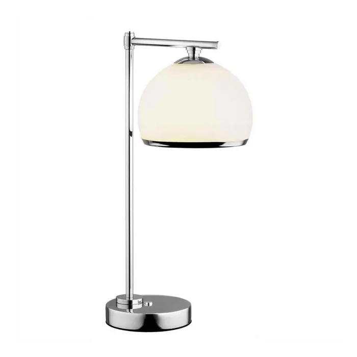 Argon 8121 – Lámpara de mesa MARBELLA 1xE27/15W/230V cromo brillante