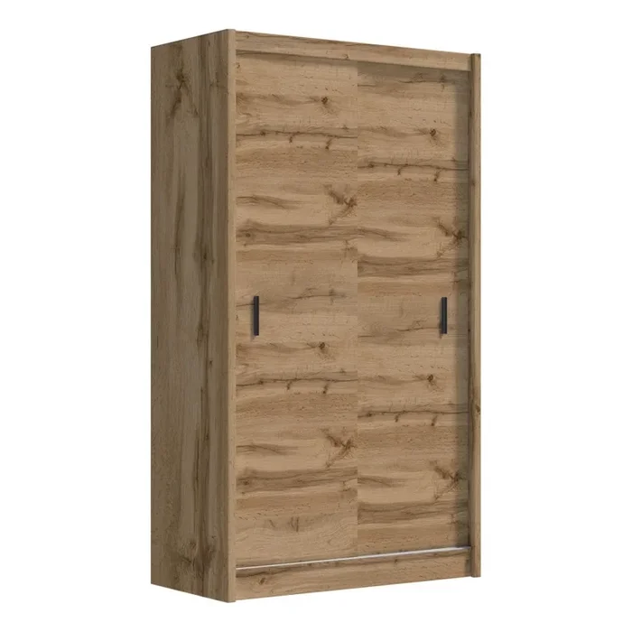 Armario con puertas correderas SAPHIRA 150×215 cm roble wotan